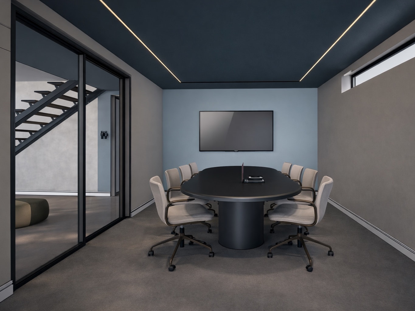 Sala de reunião no escritório da GD Tech
